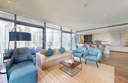 Hotel  and  Hotel Apartment - 3 Bedrooms - 4 Bathrooms for rent in Jumeirah Living Marina Gate - Marina Gate - Dubai Marina - Dubai