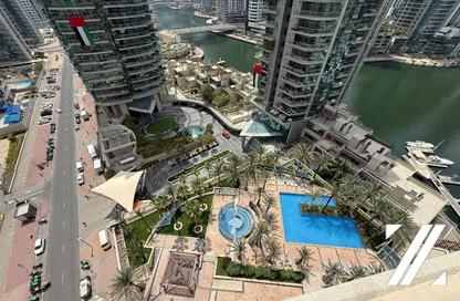 Apartment - 3 Bedrooms - 3 Bathrooms for rent in Marina Royale tower - Dubai Marina - Dubai