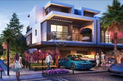 Townhouse - 4 - 4 for sale in Violet 1 - Violet - Damac Hills 2 - Dubai