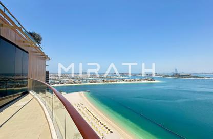 Apartment - 3 Bedrooms - 4 Bathrooms for rent in Tanzanite - Tiara Residences - Palm Jumeirah - Dubai