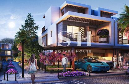 Townhouse - 4 - 5 for sale in Violet 1 - Violet - Damac Hills 2 - Dubai Townhouse - 4 - 5 for sale in Violet 1 - Violet - Damac Hills 2 - Dubai