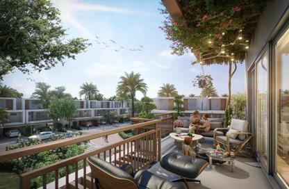Townhouse - 4 - 4 for sale in Violet 1 - Violet - Damac Hills 2 - Dubai