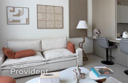 Apartment - 1 Bedroom - 2 Bathrooms for rent in Binghatti Royale - District 18 - Jumeirah Village Circle - Dubai