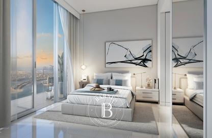 Apartment - 1 Bedroom - 1 Bathroom for sale in Seapoint Tower 1 - Seapoint - EMAAR Beachfront - Dubai Harbour - Dubai