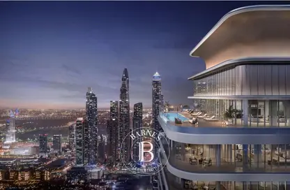 Apartment - 1 Bedroom - 1 Bathroom for sale in Seapoint Tower 1 - Seapoint - EMAAR Beachfront - Dubai Harbour - Dubai