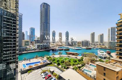 Apartment - 2 Bedrooms - 4 Bathrooms for rent in Sparkle Tower 2 - Sparkle Towers - Dubai Marina - Dubai