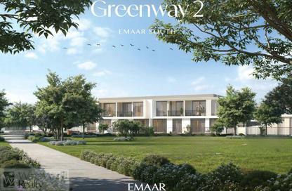 Townhouse - 3 Bedrooms - 4 Bathrooms for sale in Greenway 2 - Emaar South - Dubai South (Dubai World Central) - Dubai