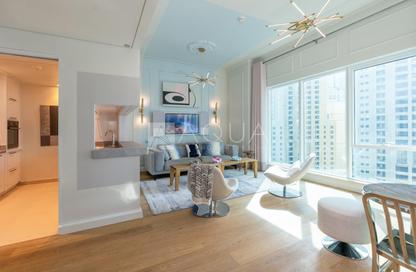 Apartment - 1 Bedroom - 2 Bathrooms for rent in Delphine Tower - Marina Promenade - Dubai Marina - Dubai