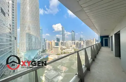 شقة - 4 غرف نوم - 5 حمامات للايجار في برج بينونة 2 - شارع الكورنيش - أبوظبي