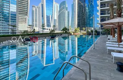 شقة - غرفة نوم - 1 حمام للايجار في برج زادا - الخليج التجاري - دبي