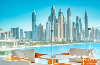 النزل و الشقق الفندقية - غرفة نوم - 2 حمامات للبيع في فايف نخلة جميرا - نخلة جميرا - دبي