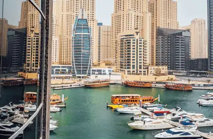 Apartment - Studio - 1 Bathroom for rent in Signature Hotel Apartments  and  Spa Marina - Dubai Marina - Dubai
