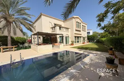 Villa - 4 Bedrooms - 5 Bathrooms for rent in Entertainment Foyer - Mediterranean Clusters - Jumeirah Islands - Dubai