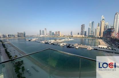 Apartment - 3 Bedrooms - 4 Bathrooms for rent in Sunrise Bay Tower 1 - Sunrise Bay - Emaar Beachfront - Dubai Harbour - Dubai