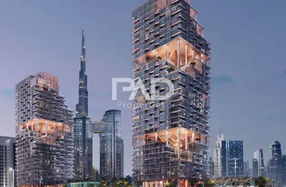 شقة - غرفة نوم - 2 حمامات للبيع في برج Verve City Walk B - فيرف سيتي ووك - سيتي ووك - دبي