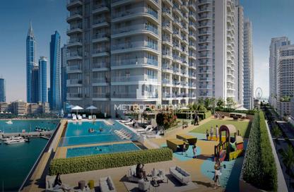 Apartment - 3 Bedrooms - 3 Bathrooms for sale in Beachgate by Address - Emaar Beachfront - Dubai Harbour - Dubai