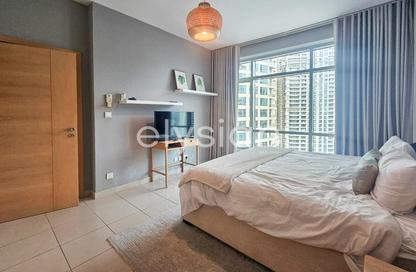Apartment - 1 Bedroom - 2 Bathrooms for rent in Fairfield Tower - Park Island - Dubai Marina - Dubai