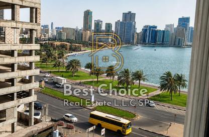 Office Space - Studio - 2 for rent in Lake Tower - Al Majaz 1 - Al Majaz - Sharjah