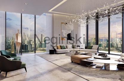 Apartment - Studio - 1 Bathroom for sale in Peninsula Four - Peninsula - Business Bay - Dubai