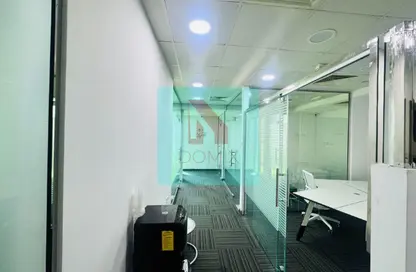 Office Space - Studio - 1 Bathroom for rent in The Prism - Business Bay - Dubai