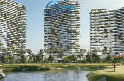 Apartment - 1 - 2 for sale in Golf Greens 1 Tower B - Golf Greens 1 - Golf Greens - Damac Hills - Dubai