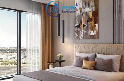 Apartment - 1 - 2 for sale in Golf Greens 1 Tower B - Golf Greens 1 - Golf Greens - Damac Hills - Dubai