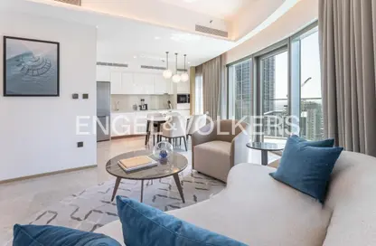 شقة - 2 غرف نوم - 2 حمامات للايجار في أدريس برج هاربور بوينت 2 - أدريس هاربور بوينت - مرسى خور دبي - دبي