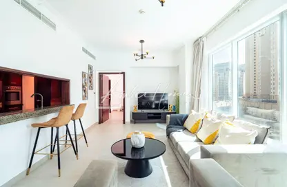 Apartment - 2 Bedrooms - 3 Bathrooms for rent in Delphine Tower - Marina Promenade - Dubai Marina - Dubai