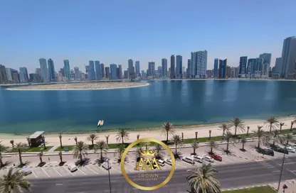 Apartment - 3 Bedrooms - 4 Bathrooms for rent in Al Mamzar - Al Mamzar - Sharjah - Sharjah