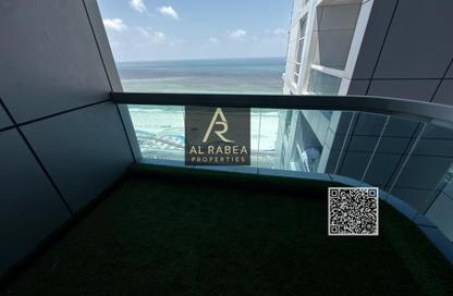 Apartment - 2 Bedrooms - 2 Bathrooms for rent in Corniche Tower - Ajman Corniche Road - Ajman