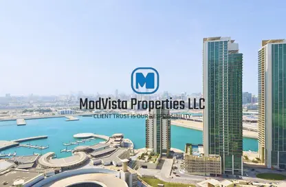 شقة - غرفة نوم - 2 حمامات للايجار في برج  المها - مارينا سكوير - جزيرة الريم - أبوظبي