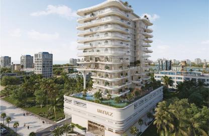 شقة - غرفة نوم - 2 حمامات للبيع في Beach Walk Residences 1 - بيتش ووك ريزيدنسز - جزر دبي - دبي