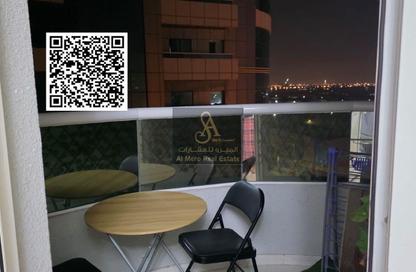 Apartment - 1 Bedroom - 2 Bathrooms for sale in Orient Tower 1 - Orient Towers - Al Bustan - Ajman