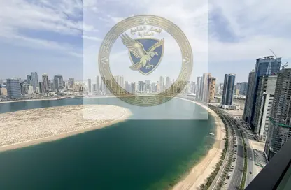 شقة - 3 غرف نوم - 5 حمامات للايجار في برج الممزر - الممزر - الشارقة - الشارقة