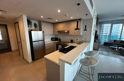 Apartment - 2 Bedrooms - 3 Bathrooms for rent in 1 Residences - 2 - 1 Residences - Al Kifaf - Bur Dubai - Dubai