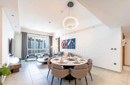 Apartment - 2 Bedrooms - 4 Bathrooms for rent in Marina Residences 2 - Marina Residences - Palm Jumeirah - Dubai