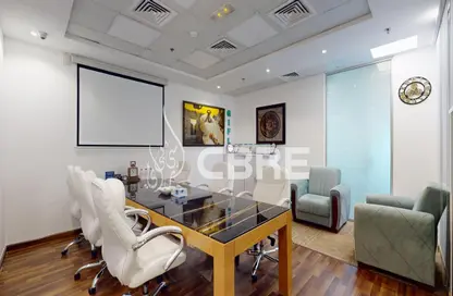 Office Space - Studio - 1 Bathroom for rent in South Tower - Emirates Financial Towers - DIFC - Dubai