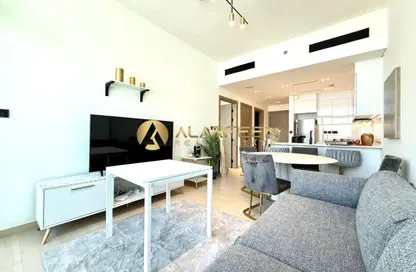 Apartment - 1 Bedroom - 2 Bathrooms for rent in Binghatti Emerald - District 15 - Jumeirah Village Circle - Dubai