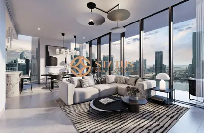 Apartment - Studio - 1 Bathroom for sale in Peninsula Four - Peninsula - Business Bay - Dubai