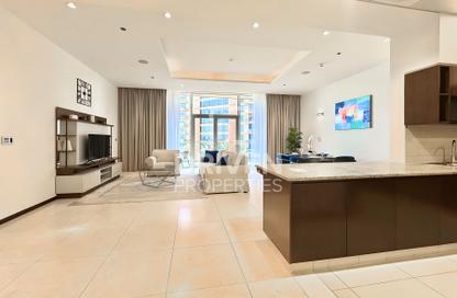 Apartment - 1 - 2 for rent in Emerald - Tiara Residences - Palm Jumeirah - Dubai
