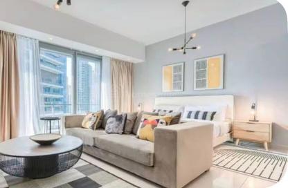 Apartment - Studio - 1 Bathroom for sale in Silverene Tower B - Silverene - Dubai Marina - Dubai