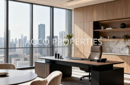 Office Space - Studio - 2 Bathrooms for rent in Swiss Tower - JLT Cluster Y - Jumeirah Lake Towers - Dubai