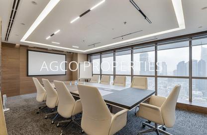 Office Space - Studio - 2 Bathrooms for rent in Swiss Tower - JLT Cluster Y - Jumeirah Lake Towers - Dubai