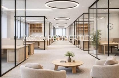 Office Space - Studio - 2 Bathrooms for rent in Swiss Tower - JLT Cluster Y - Jumeirah Lake Towers - Dubai