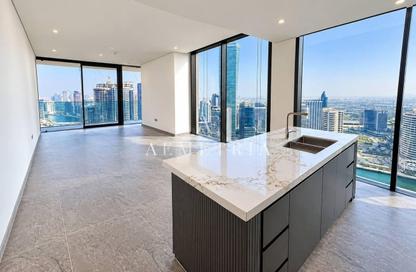 Apartment - 2 - 3 for rent in Peninsula Four - Peninsula - Business Bay - Dubai