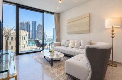 Apartment - 2 - 3 for rent in Peninsula Four - Peninsula - Business Bay - Dubai