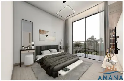 شقة - غرفة نوم - 2 حمامات للبيع في 2 هايلبرون بارك لين - منطقة 11 - قرية جميرا الدائرية - دبي