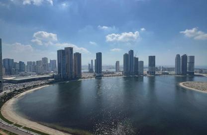 Apartment - 2 Bedrooms - 4 Bathrooms for sale in Asas Tower - Al Khan Lagoon - Al Khan - Sharjah