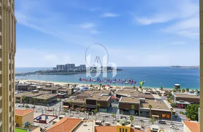 Apartment - Studio - 1 Bathroom for rent in Rimal 4 - Rimal - Jumeirah Beach Residence - Dubai