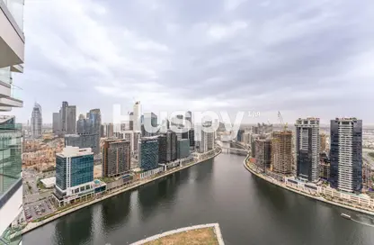 شقة - غرفة نوم - 1 حمام للايجار في بنينسولا ثري - بنينسولا - الخليج التجاري - دبي